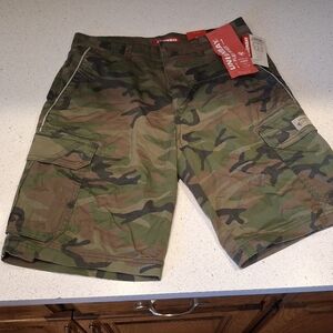 Camouflage Cargo Shorts